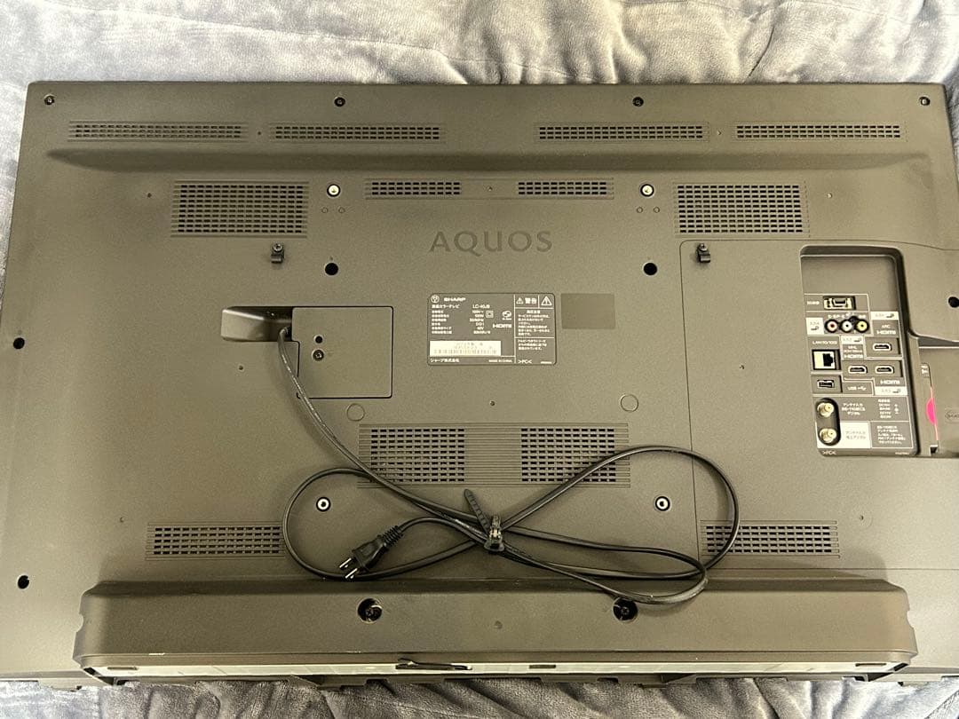 【ジャンク品扱い】SHARP AQUOS 液晶テレビ 本体　40型 40V型