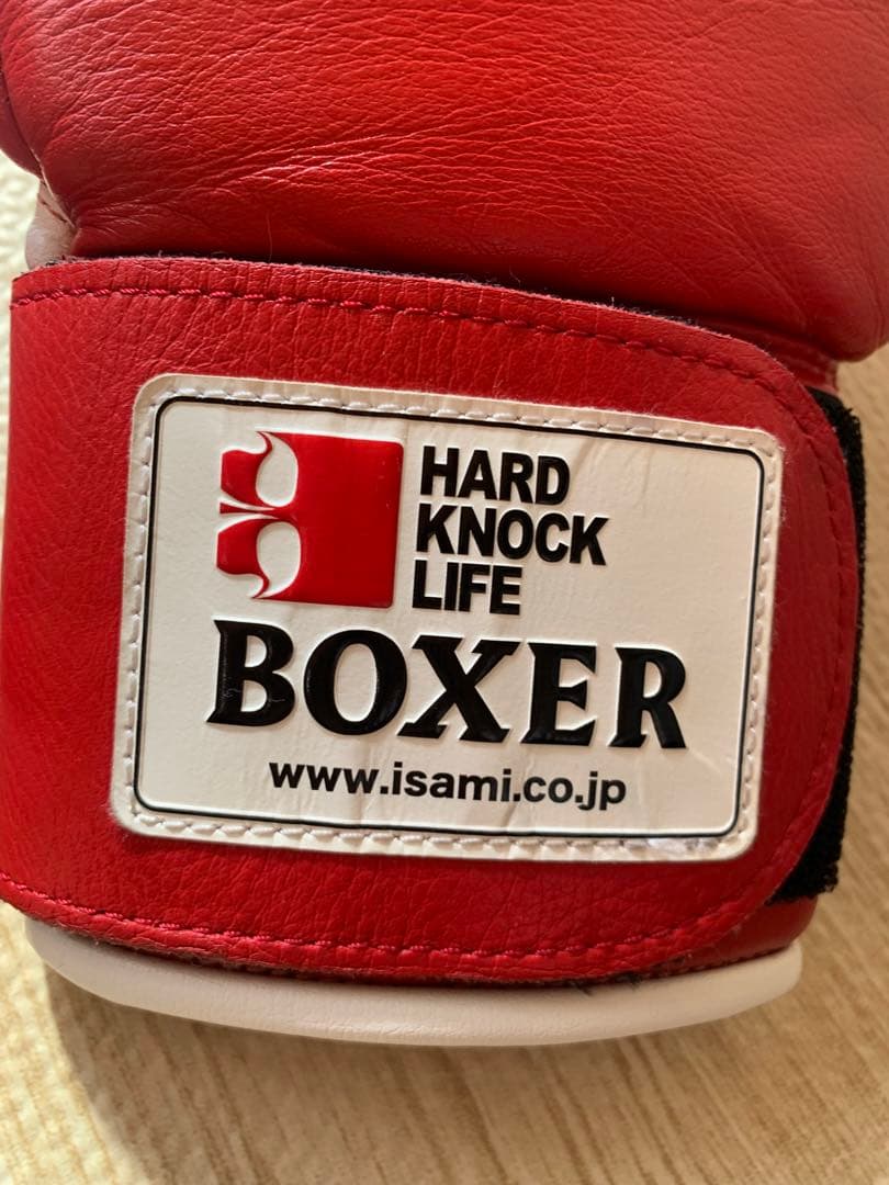BOXER ボクシンググローブ HARD KNOCK LIFE 赤
