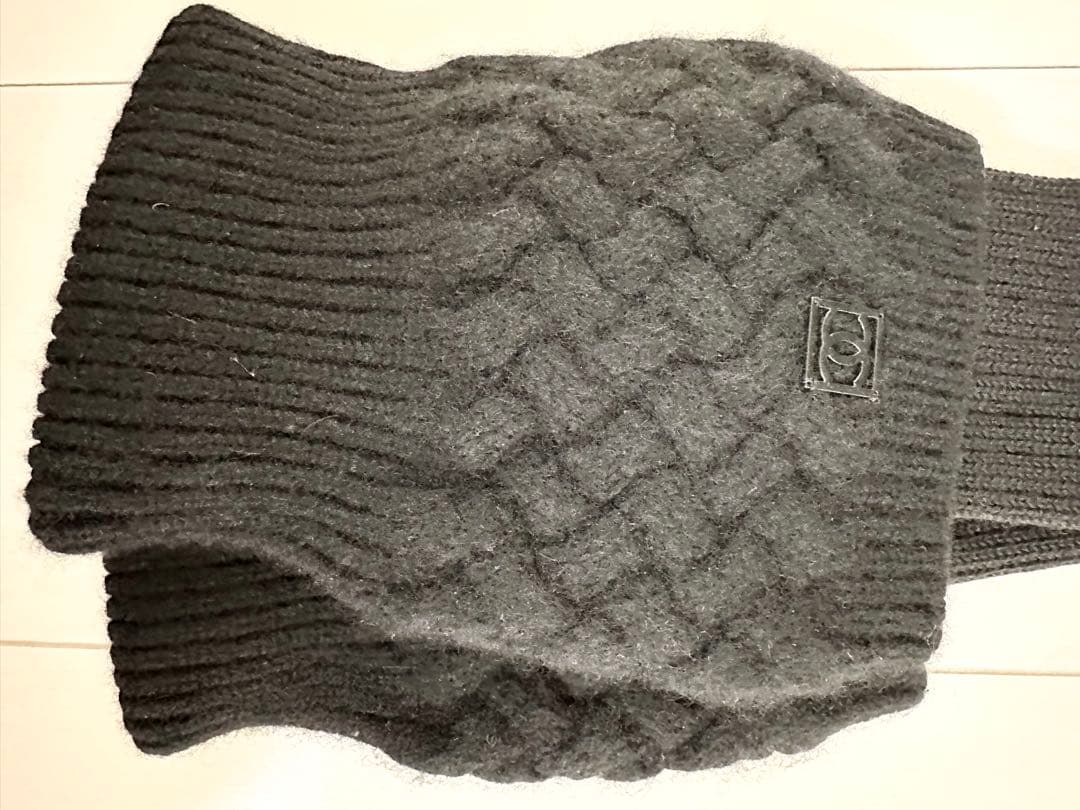 CHANELニーハイソックス