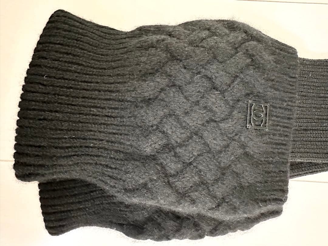 CHANELニーハイソックス