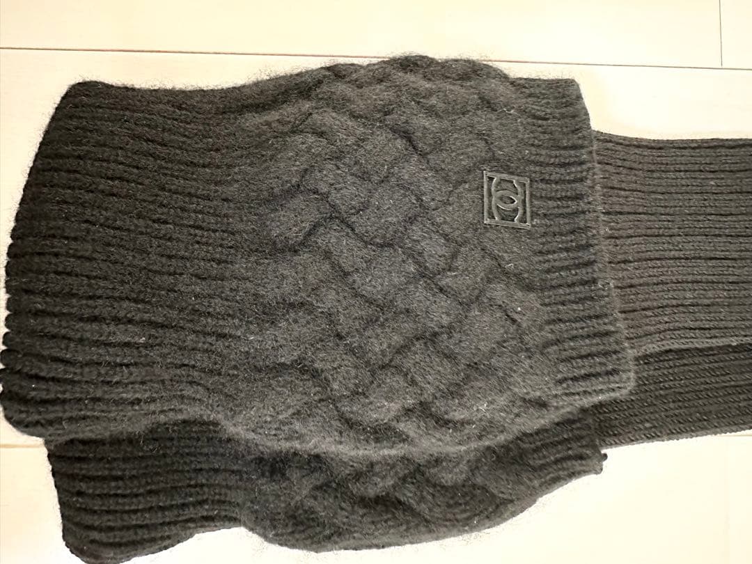 CHANELニーハイソックス