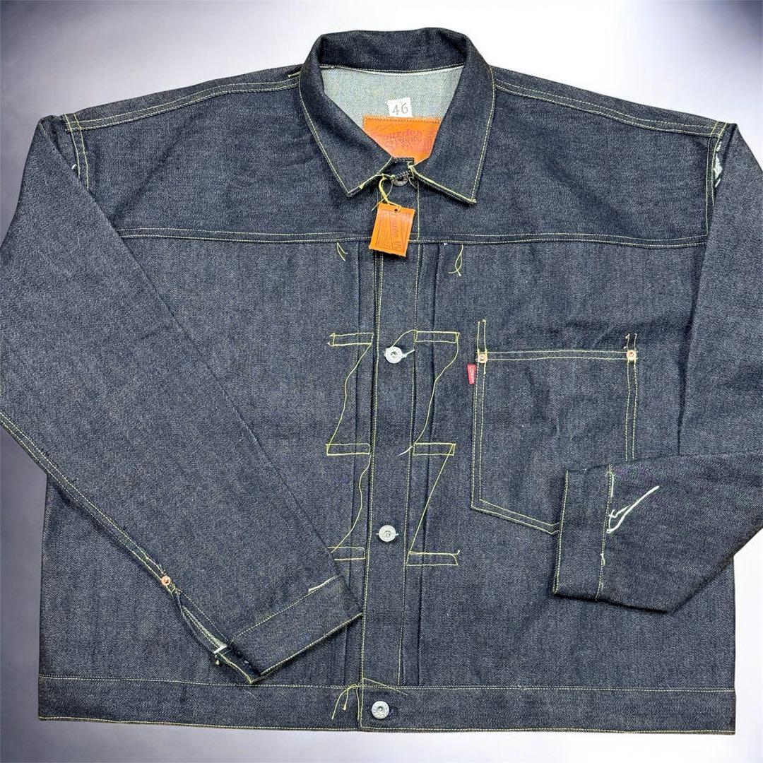 希少FOURDEN MFG.×CORE106 大戦デニムジャケット　サイズ46