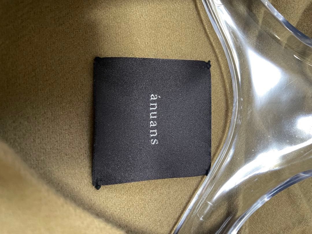 【新品未使用】アニュアンス ウールノーカラージャケット