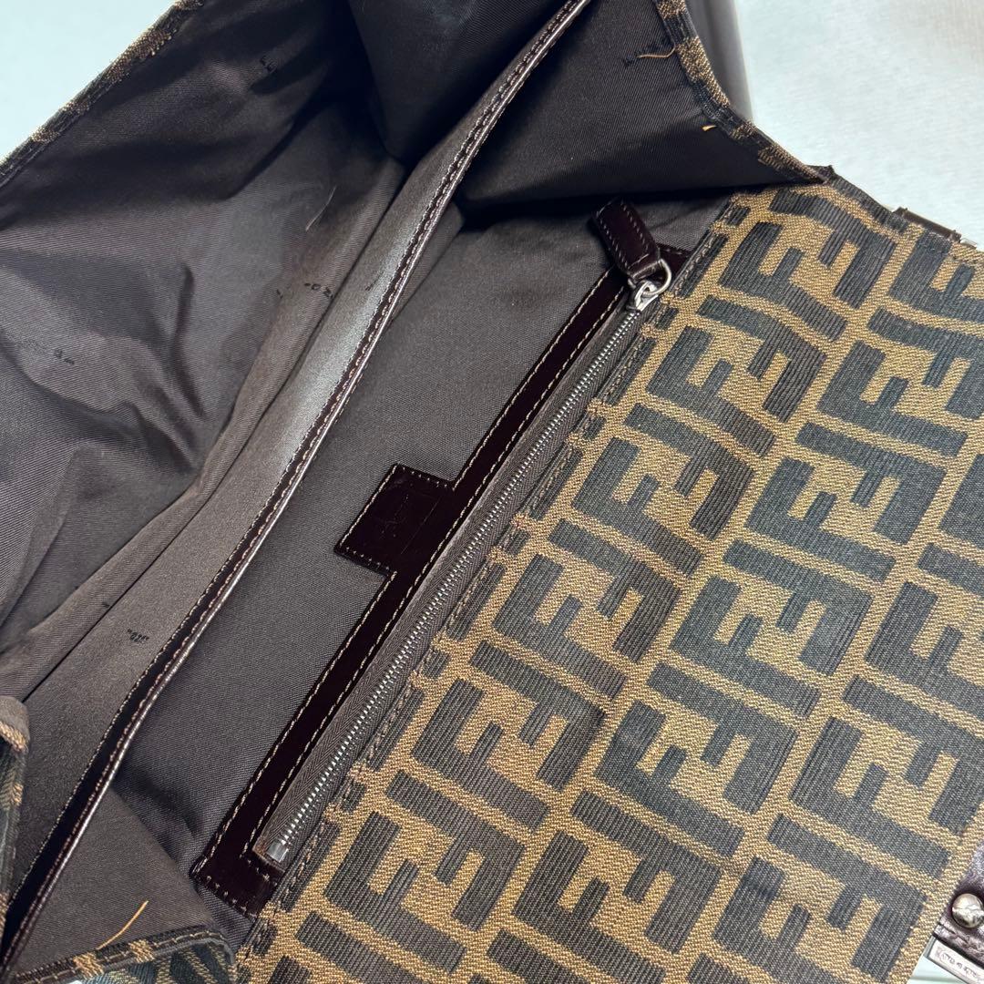 フェンディ マンマバケット　ズッカ　ワンショルダーバッグ