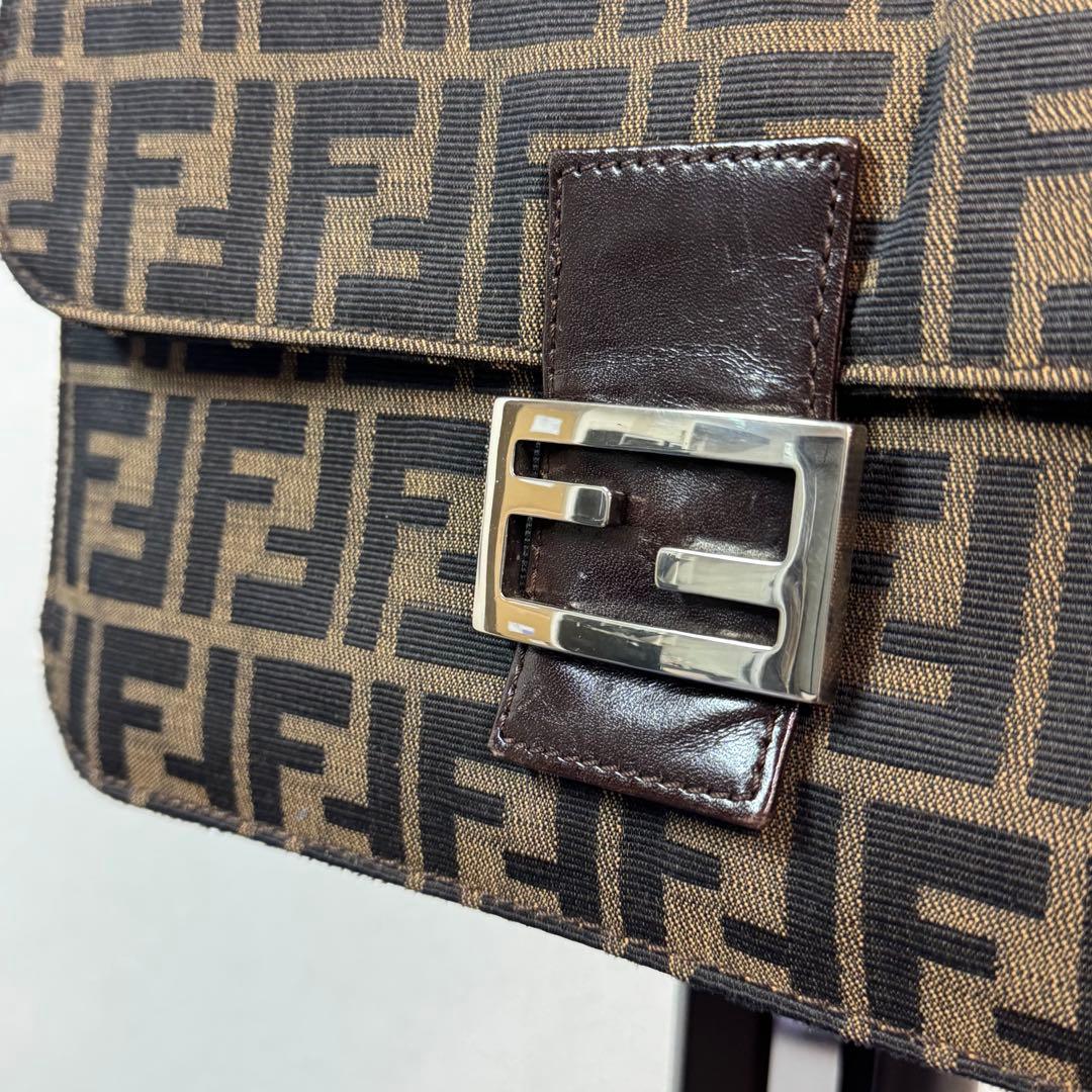 フェンディ マンマバケット　ズッカ　ワンショルダーバッグ