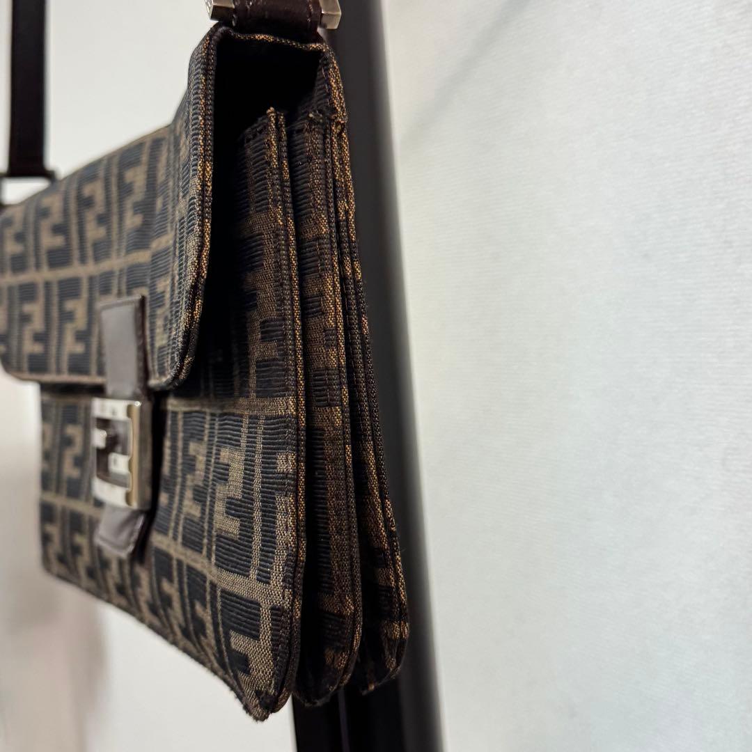 フェンディ マンマバケット　ズッカ　ワンショルダーバッグ