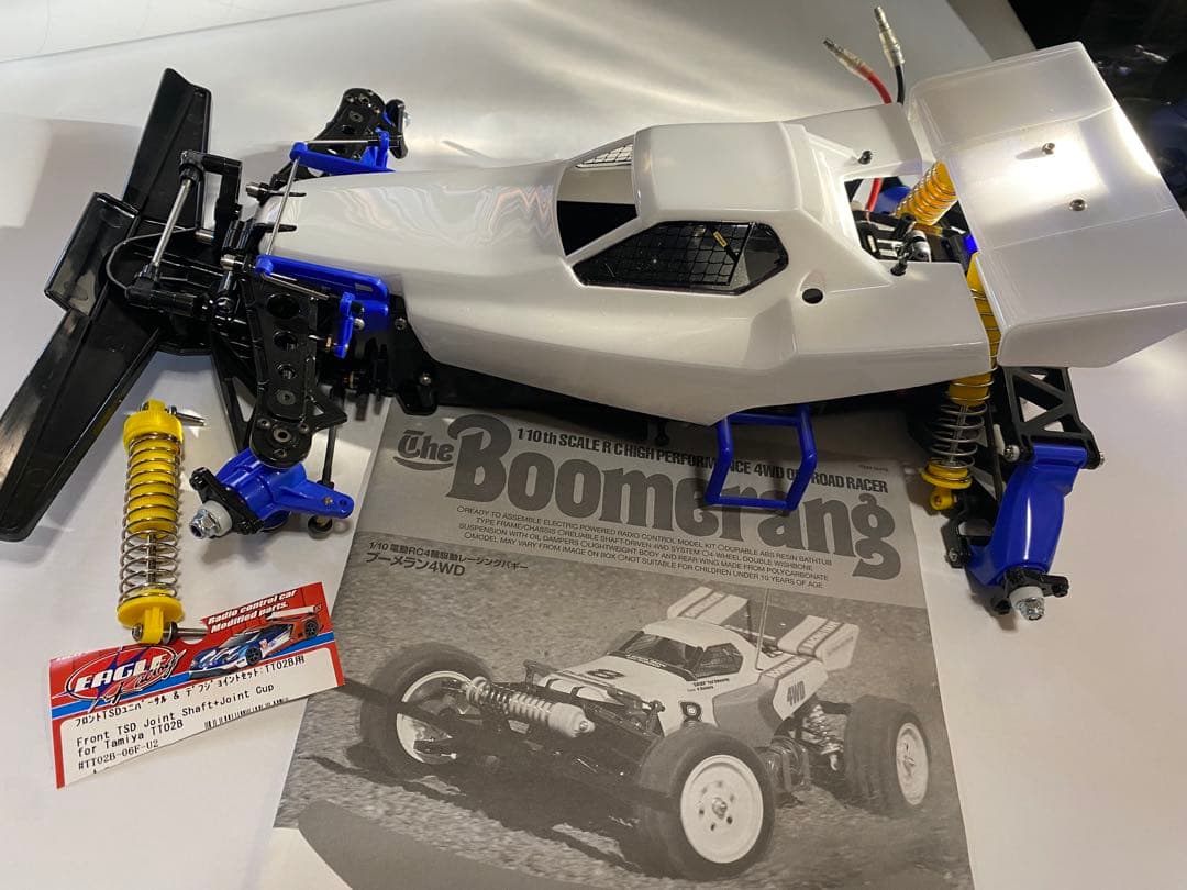 め*か様 タミヤ　ブーメラン4WD 未走行品