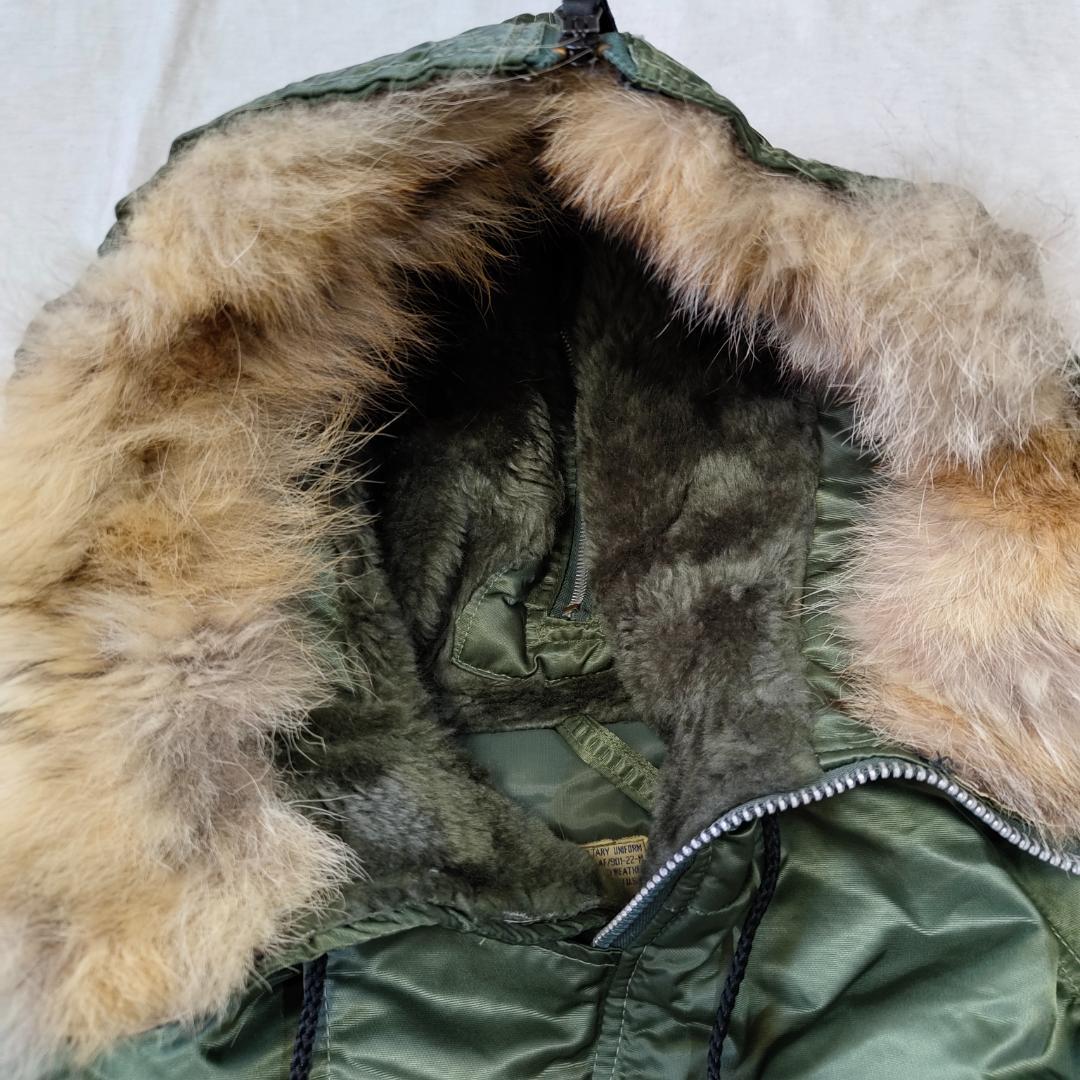 美品 90s 00s USA製 リアルファー CORINTH N-2B