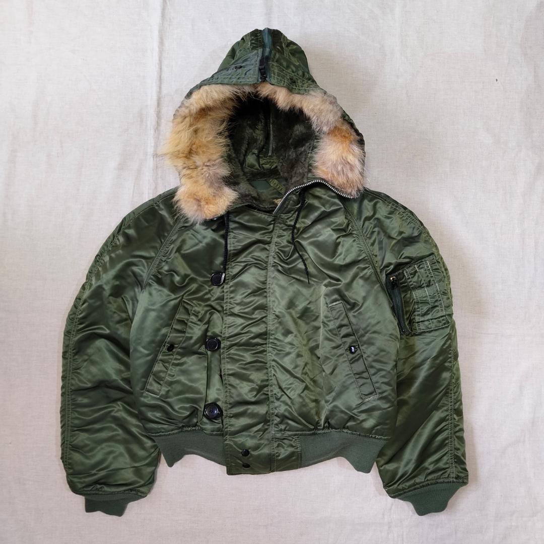 美品 90s 00s USA製 リアルファー CORINTH N-2B