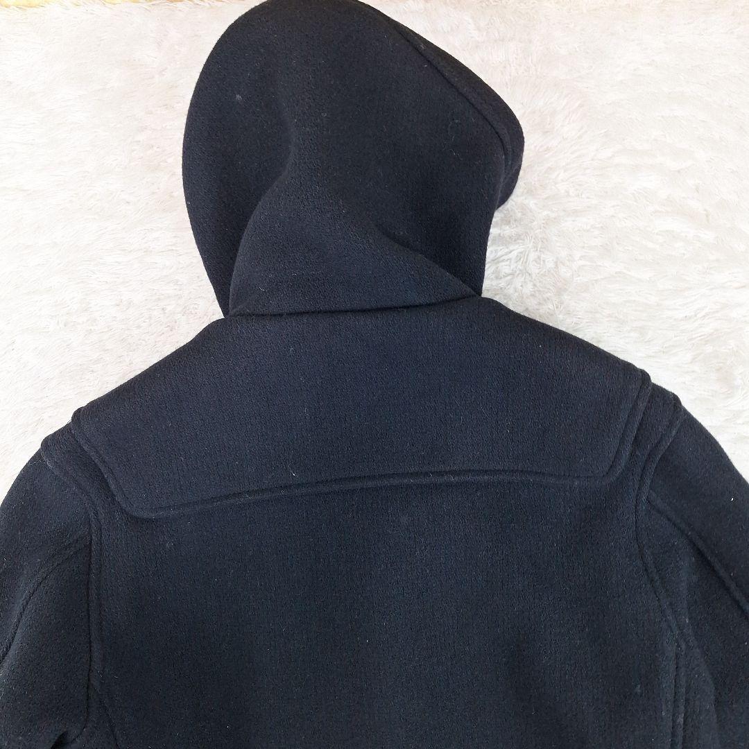 ヒステリックグラマー　デニムドッキング　ダッフルコート　ブラック　M