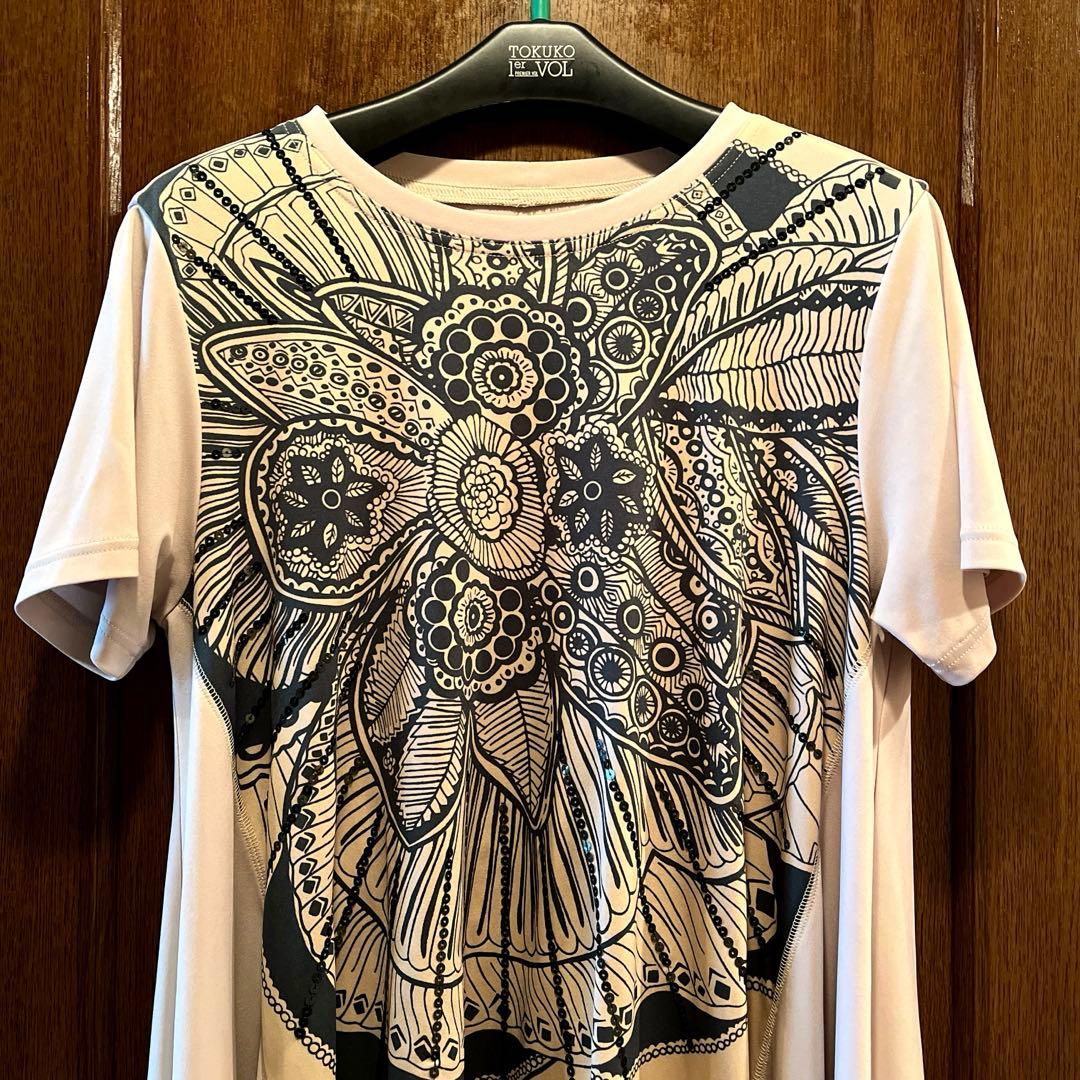 お値下げ‼️未使用❣️トクコ・プルミエヴォル フラワーブーケ チュニック