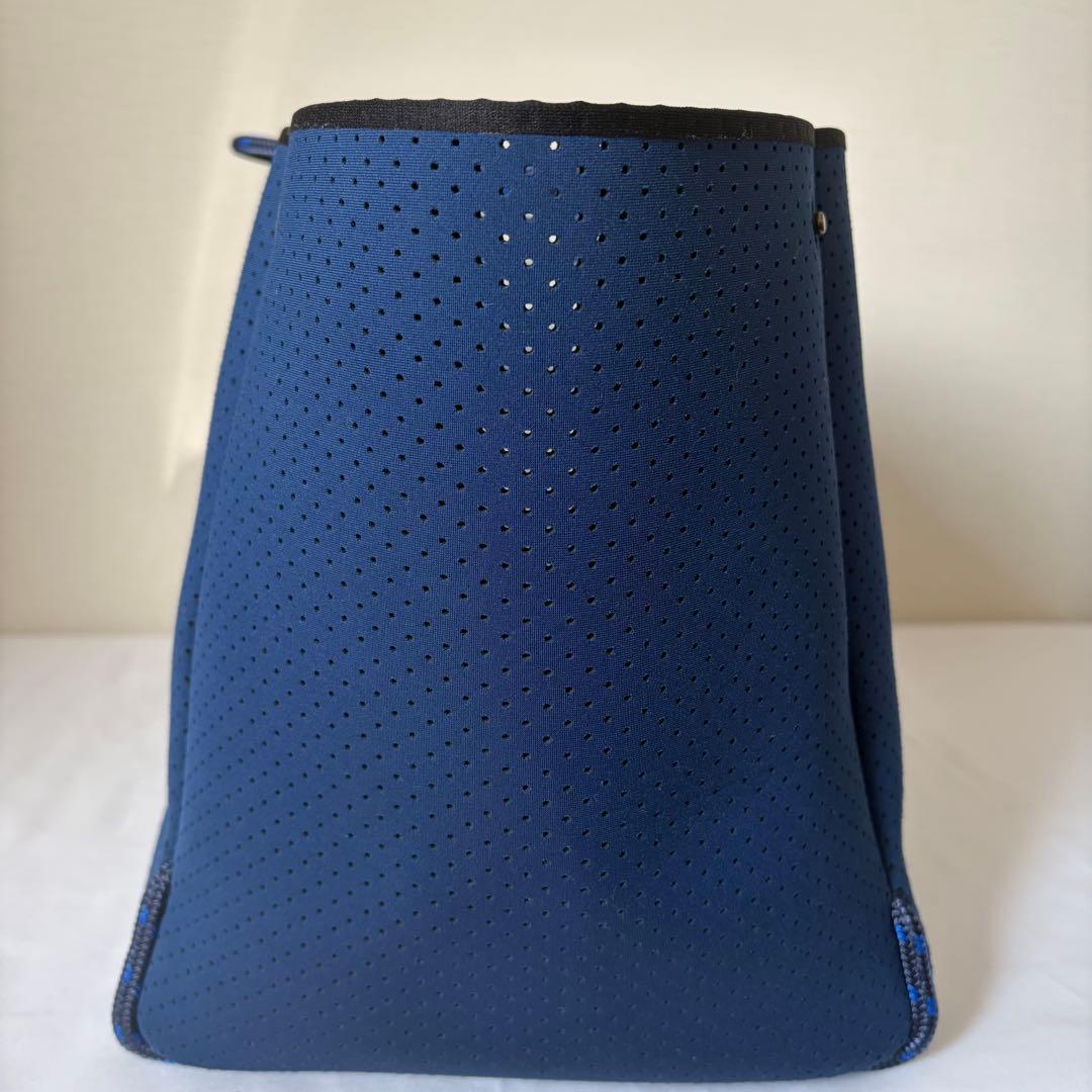 【美品】ステイトオブエスケープ　エスケープ　トートバッグ 2WAY ネイビー