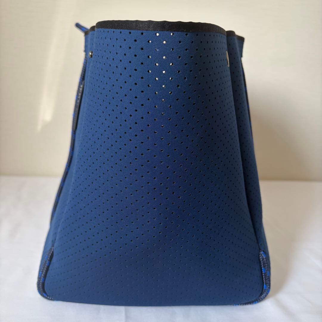 【美品】ステイトオブエスケープ　エスケープ　トートバッグ 2WAY ネイビー