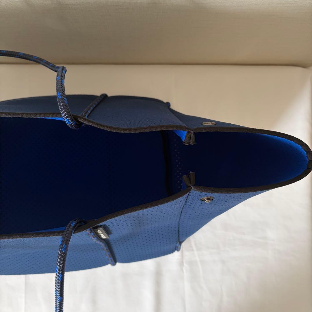 【美品】ステイトオブエスケープ　エスケープ　トートバッグ 2WAY ネイビー