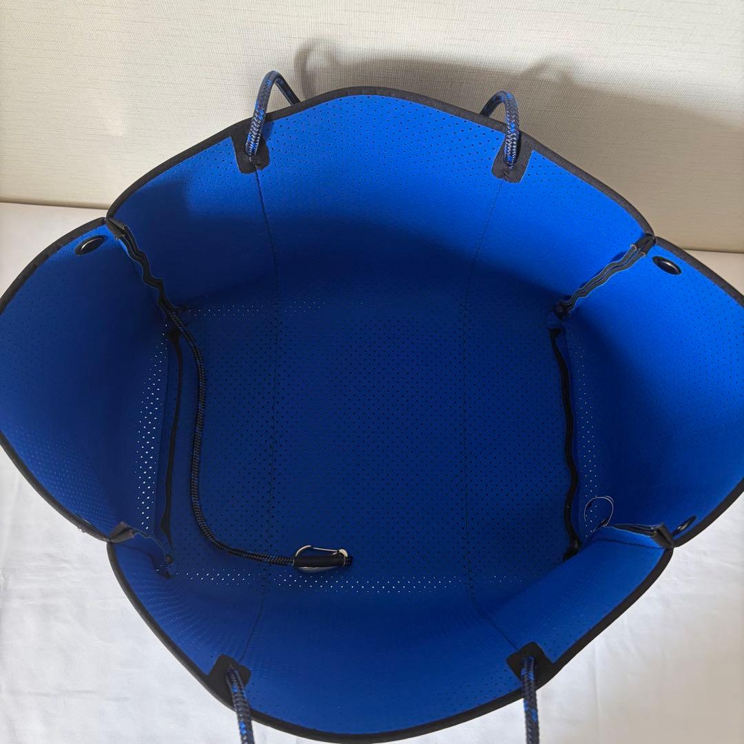 【美品】ステイトオブエスケープ　エスケープ　トートバッグ 2WAY ネイビー