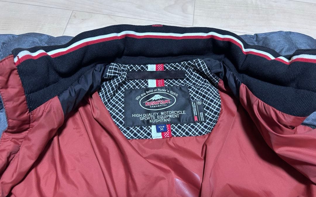 【美品】クシタニ KUSHITANI インナーダウンジャケット Mサイズ