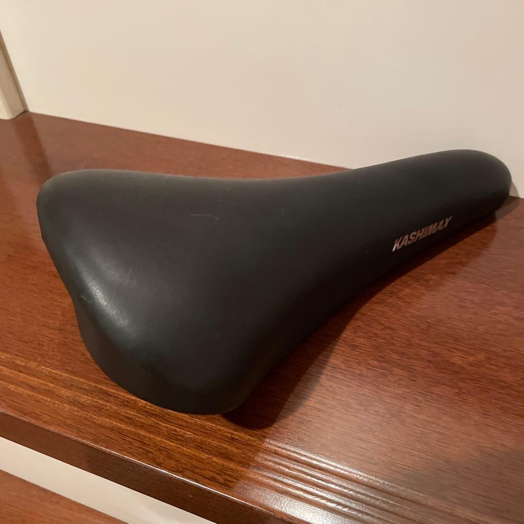 NJS KASHIMAX RS 黒 サドル 未使用　bmx ピスト　グラベル