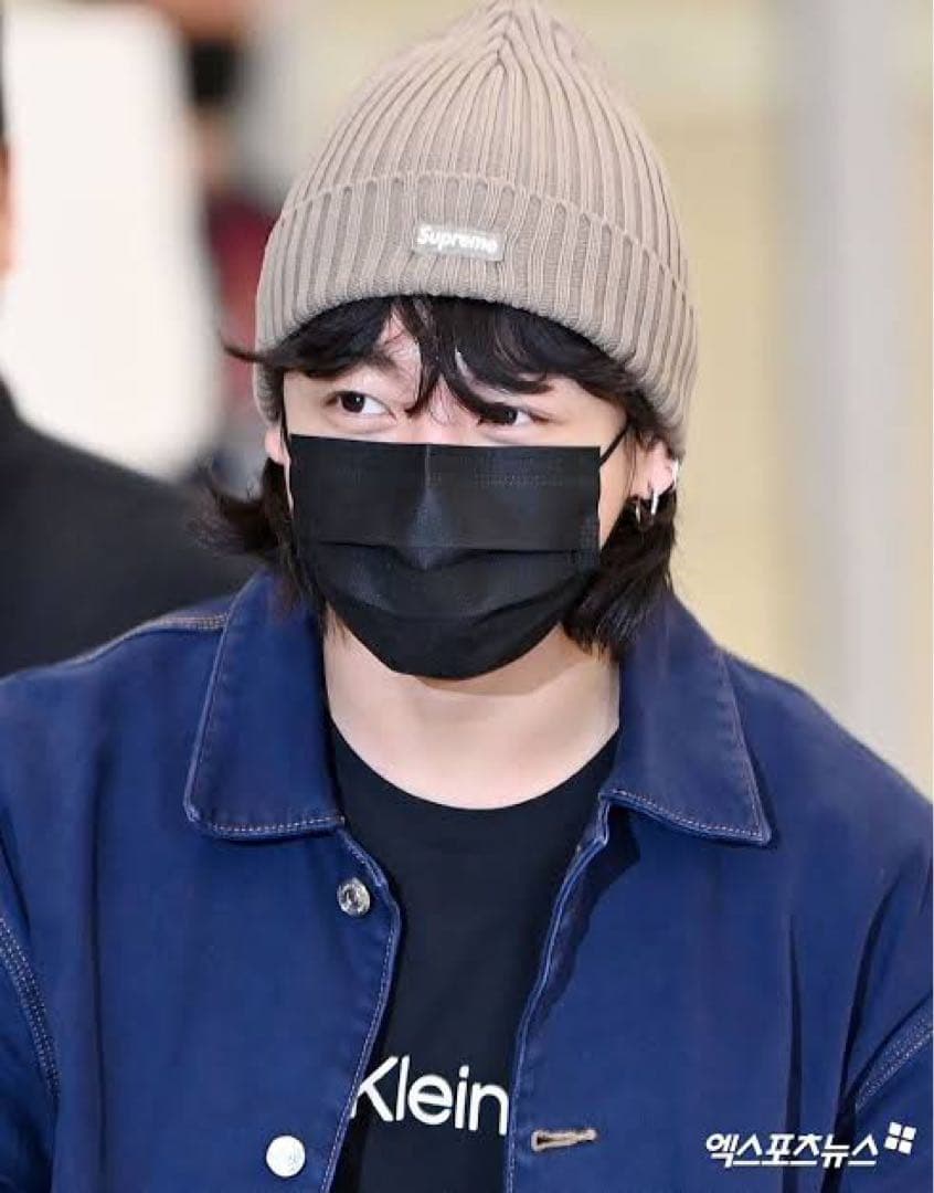 フィリックス着用Overdyed Beanie Natural ベージュ