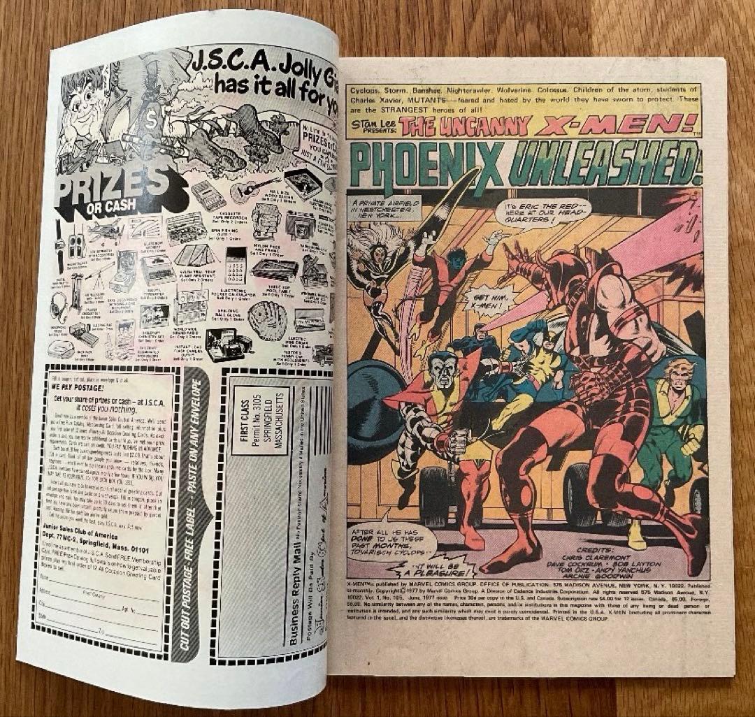 X-men #105 Firelord & Lilandra登場❗️アメコミリーフ