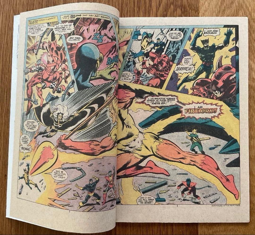 X-men #105 Firelord & Lilandra登場❗️アメコミリーフ