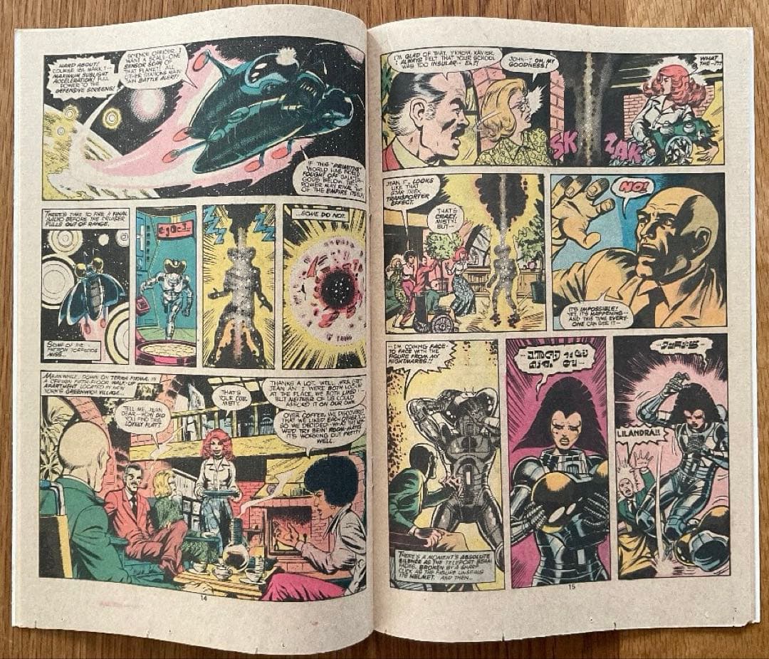 X-men #105 Firelord & Lilandra登場❗️アメコミリーフ