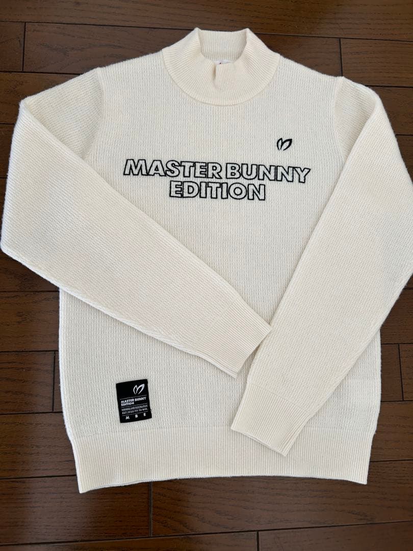 マスターバニーエディション セーター 羊毛カシミヤ素材 パーリーゲイツ