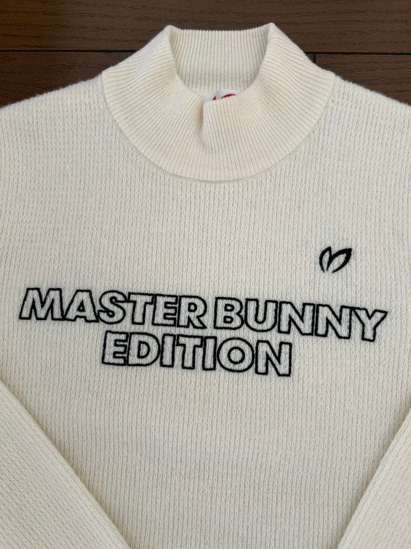 マスターバニーエディション セーター 羊毛カシミヤ素材 パーリーゲイツ