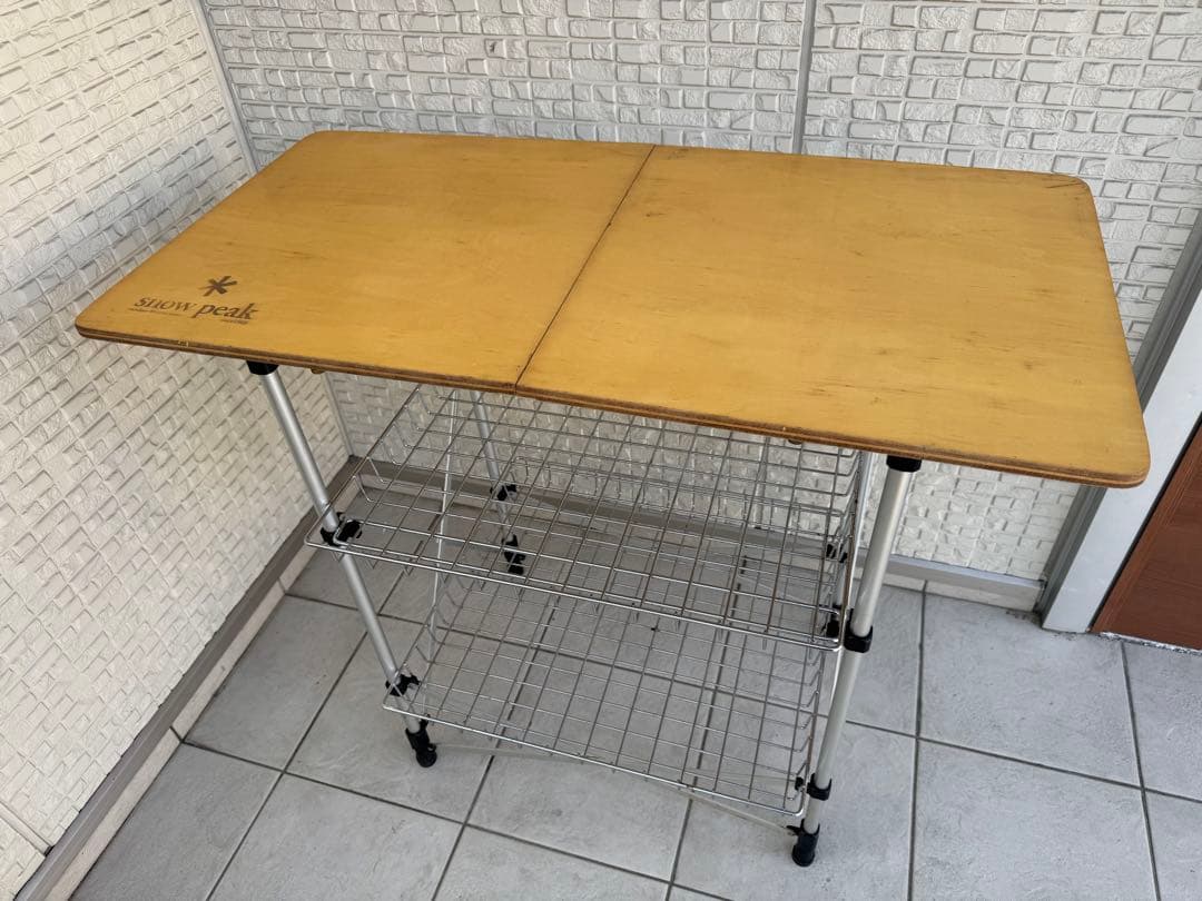 【レア廃盤品】スノーピーク（ peak）フィールドキッチンテーブル