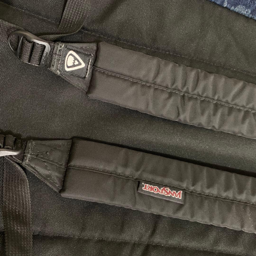 jansport 総柄　インディゴカラー　リュック　バックパック