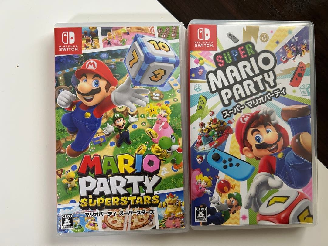スーパーマリオパーティ　2点セット　Switchソフト
