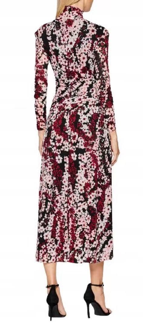 MAX&Co. フラワープリント マキシドレス M