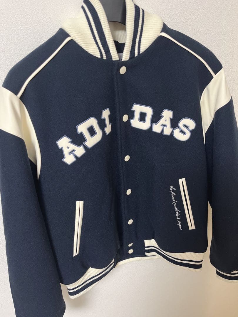 adidas originals ネイビー スタジャン Mサイズ