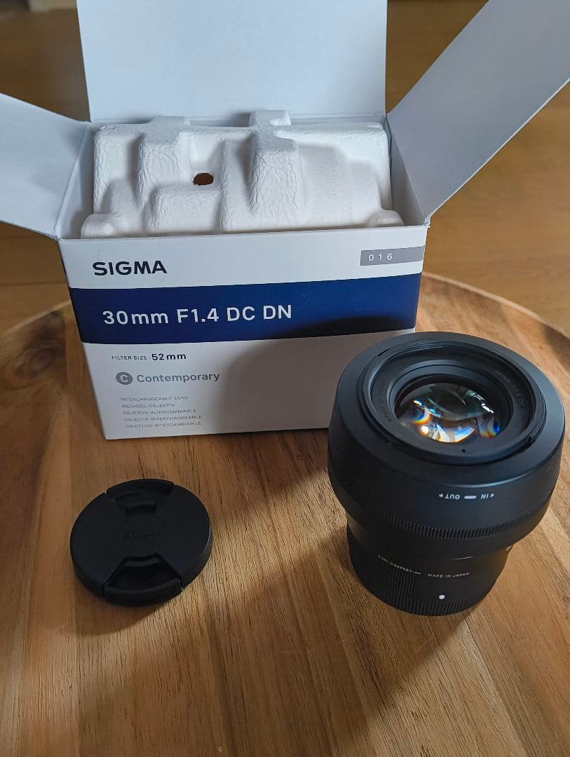 SIGMA 30mm F1.4 DC DN 単焦点レンズ　eマウント