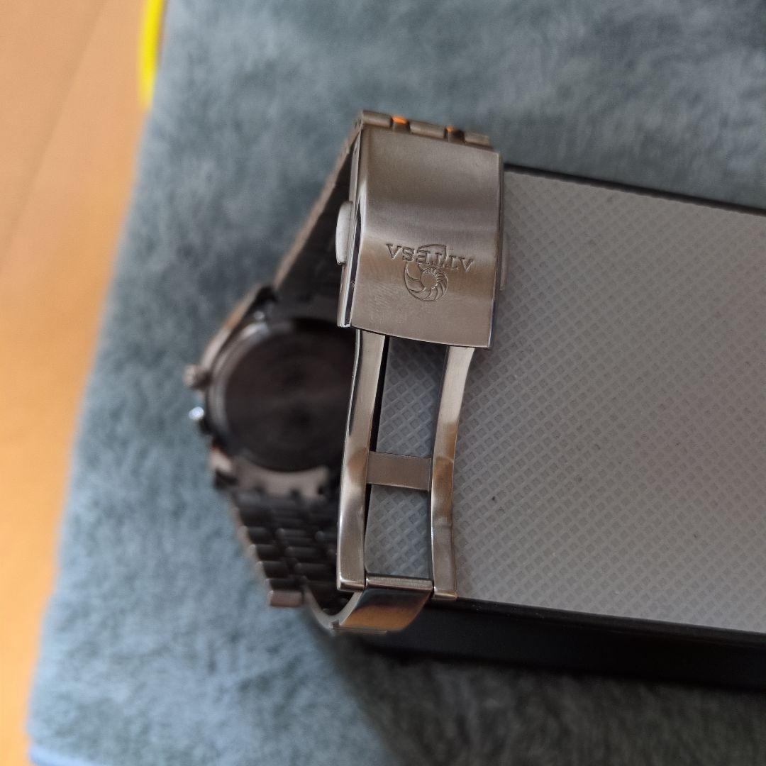 CITIZEN GMT エコドライブ チタニウム　シチズンアテッサATTESA