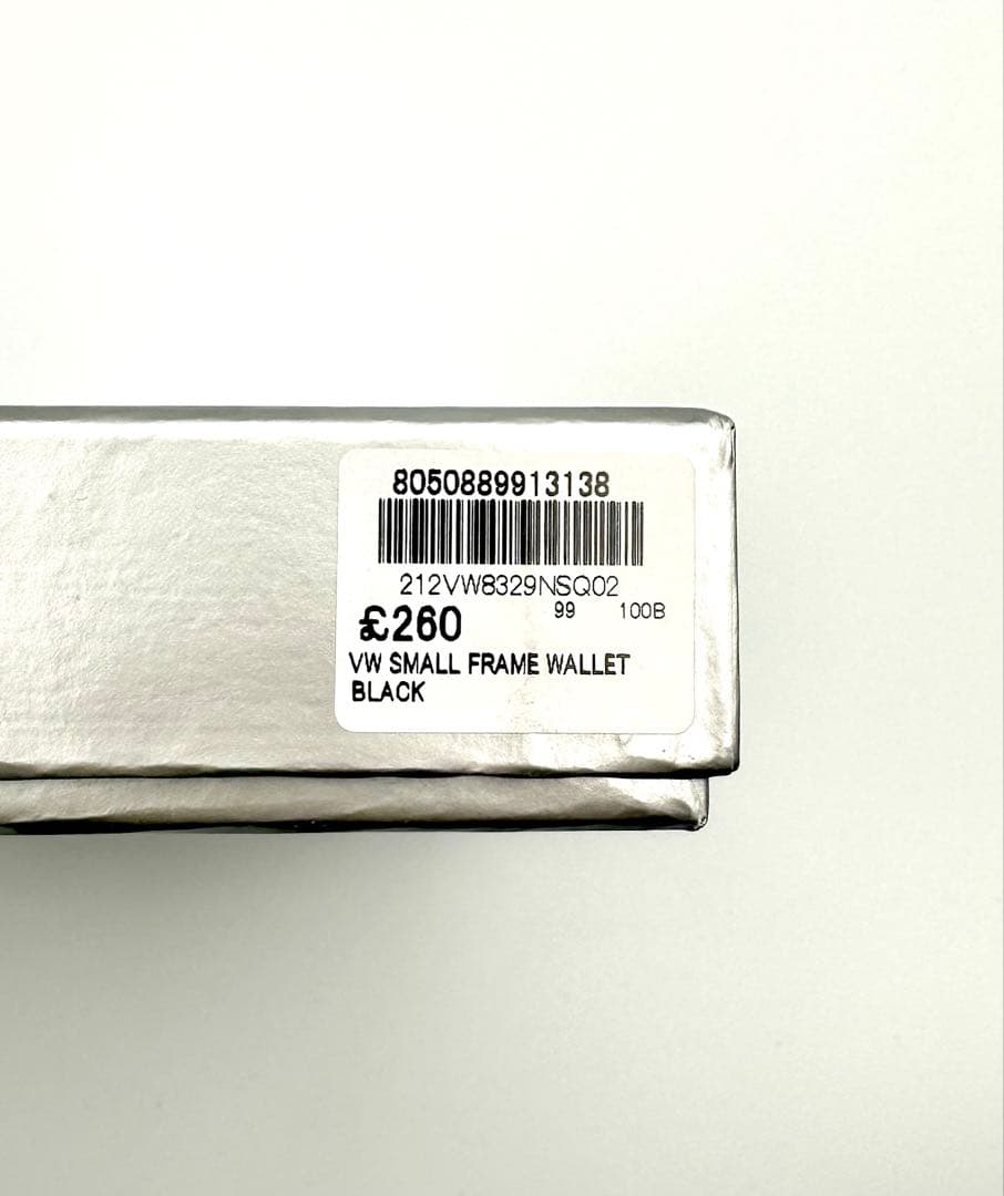 【最新✦新品】Vivienne Westwood 三つ折り財布 ブラック/黒