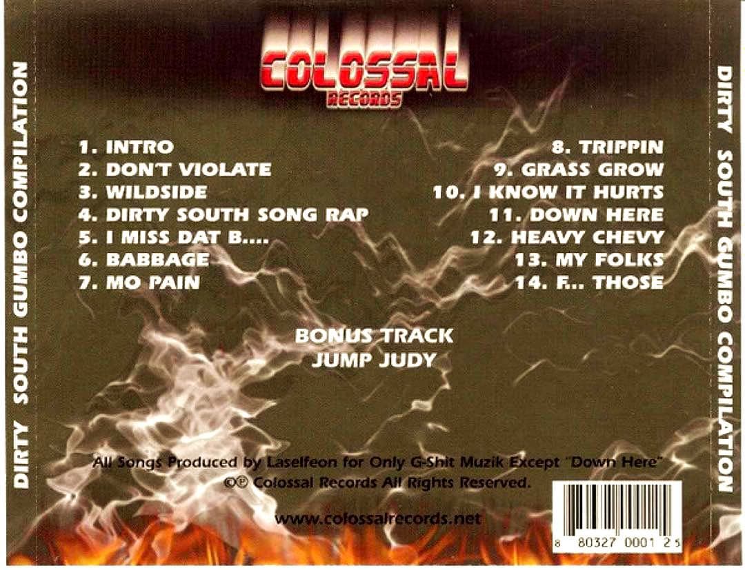 Dirty South Gumboコンピ アラバマG-RAP G-FUNK