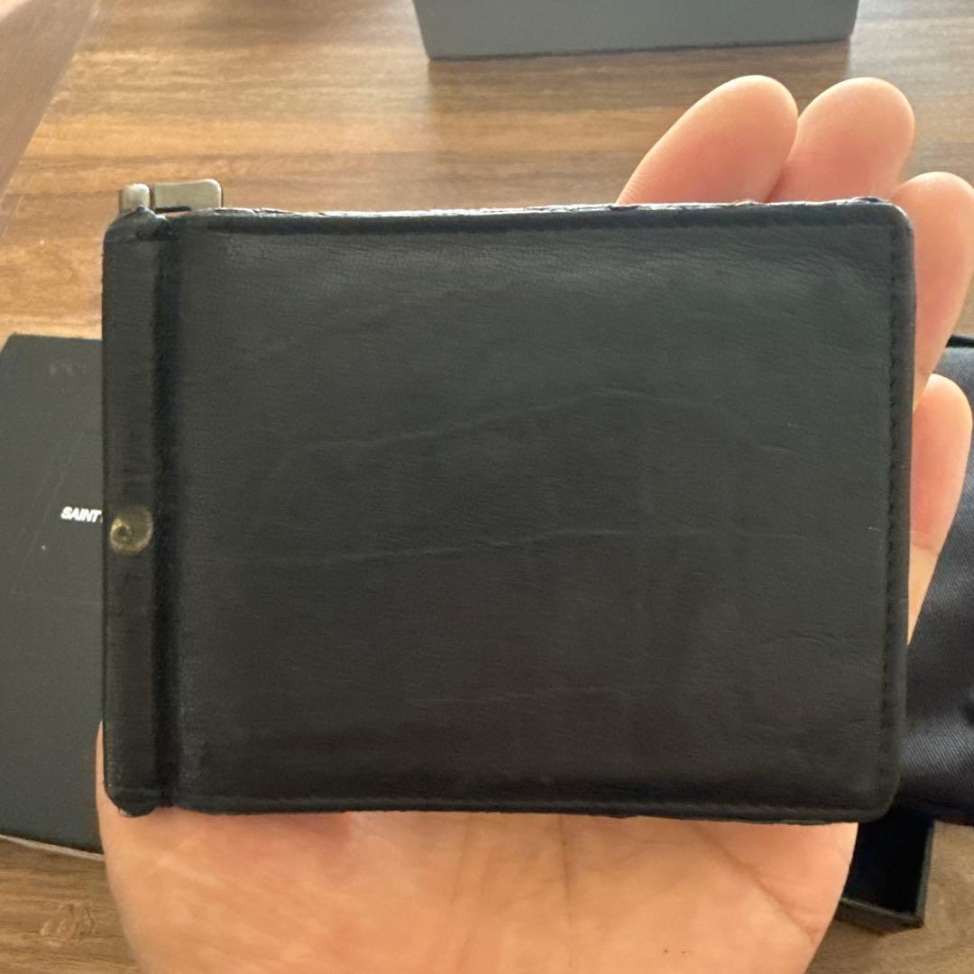 SAINT LAURENT ブラックマネークリップ　最終値下げ