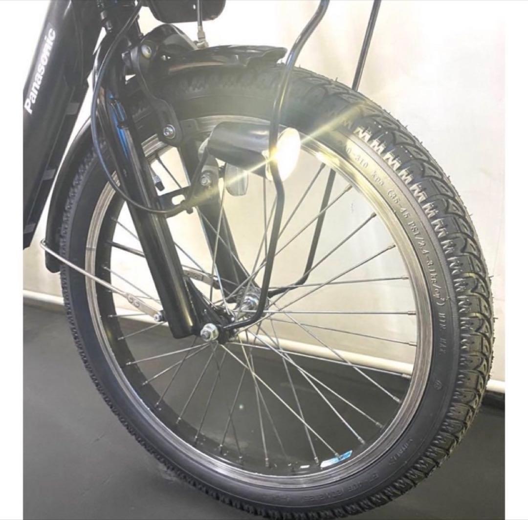 1年保証 パナソニック　ギュット　gutto 20インチ　黒　電動アシスト自転車