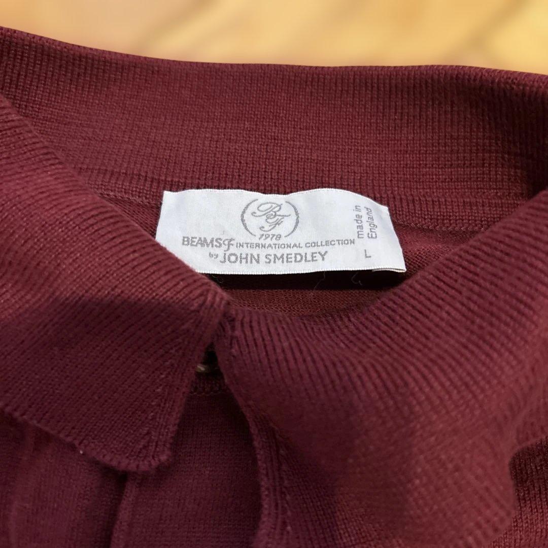 トップス John Smedley Long Sleeve Burgandy L