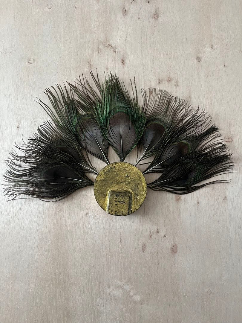 孔雀　前立　兜　甲冑