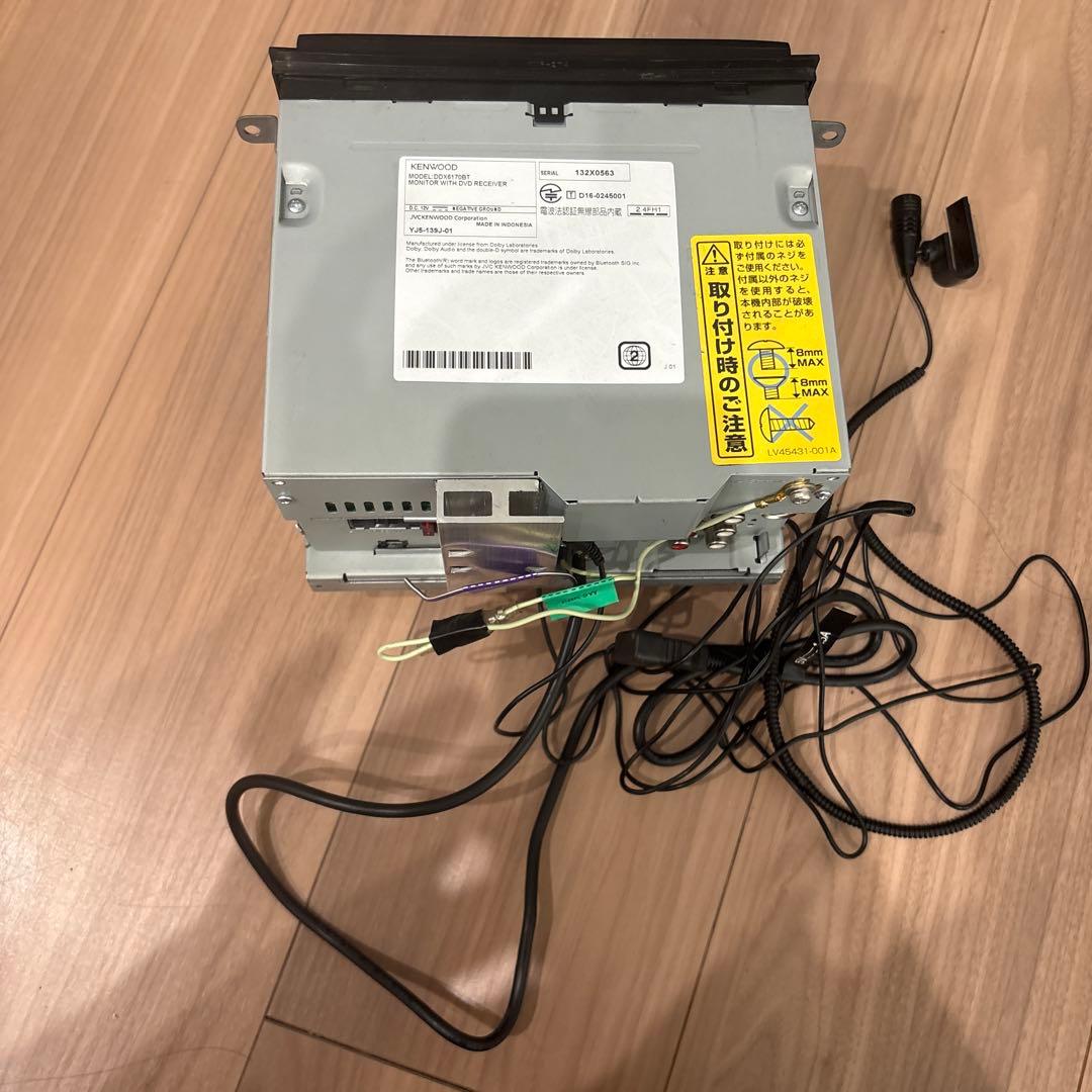 KENWOOD　ケンウッド　DDX6170BT