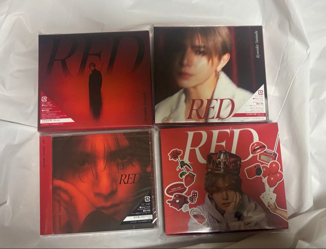 山田涼介 RED アルバム FC盤 セット