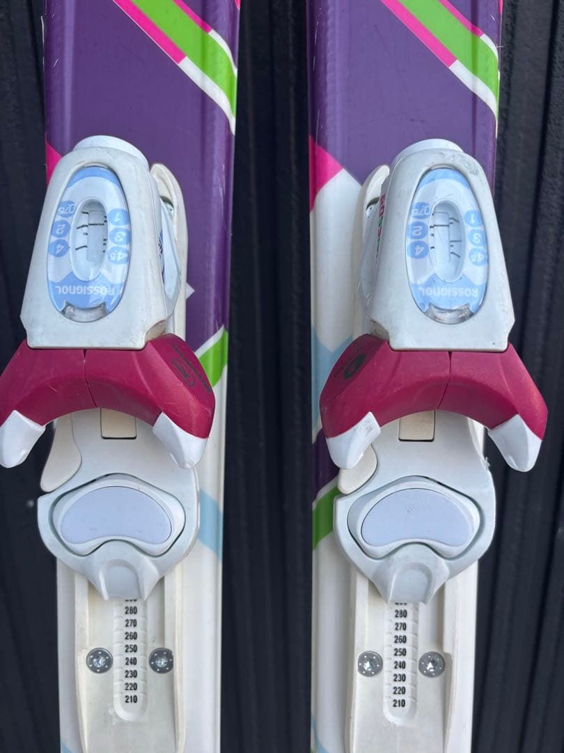 Rossignol ジュニア スキー板 120cm おまけポール85cm