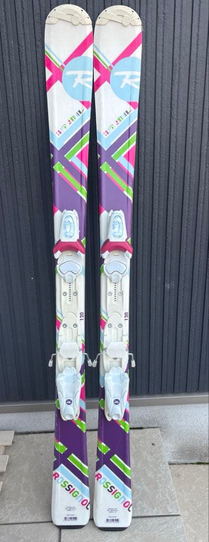 Rossignol ジュニア スキー板 120cm おまけポール85cm