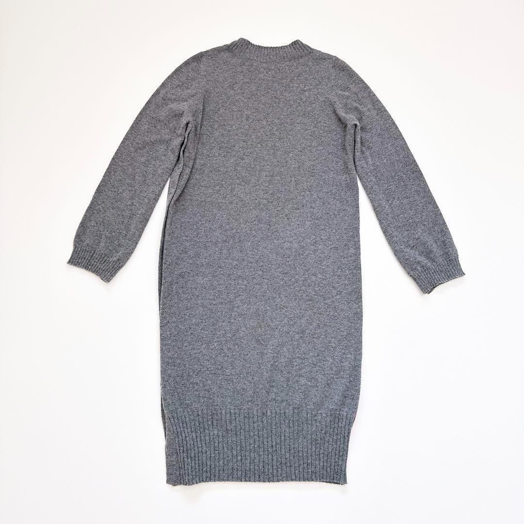 カシミヤ100%✨CIVIDINI デザイン ニット ワンピース XL 42