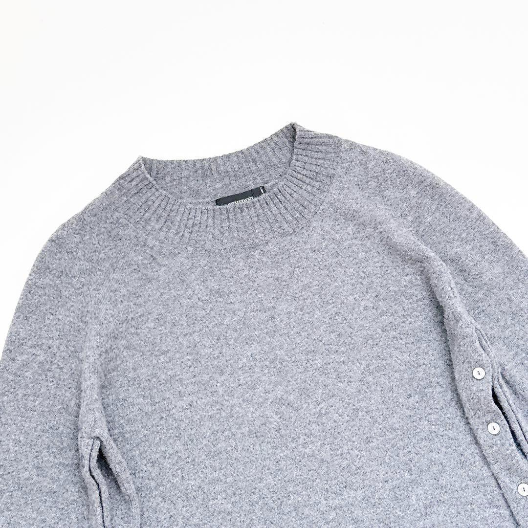 カシミヤ100%✨CIVIDINI デザイン ニット ワンピース XL 42