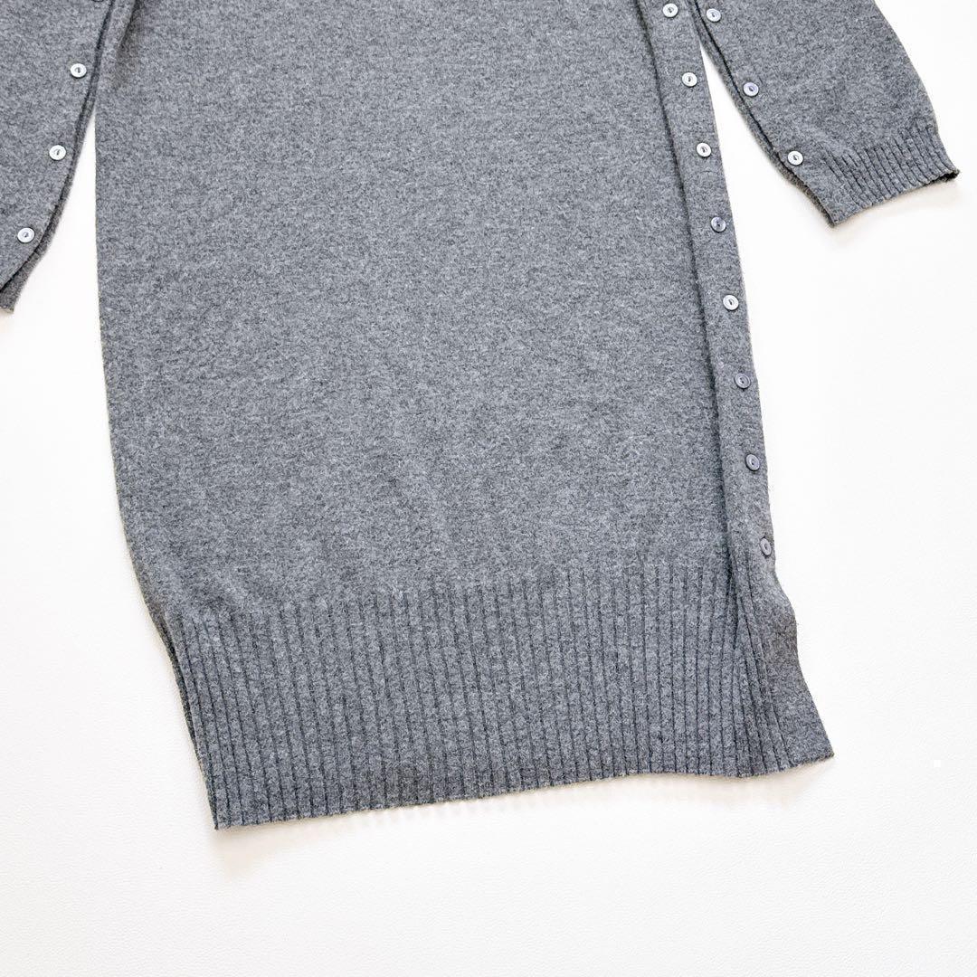 カシミヤ100%✨CIVIDINI デザイン ニット ワンピース XL 42