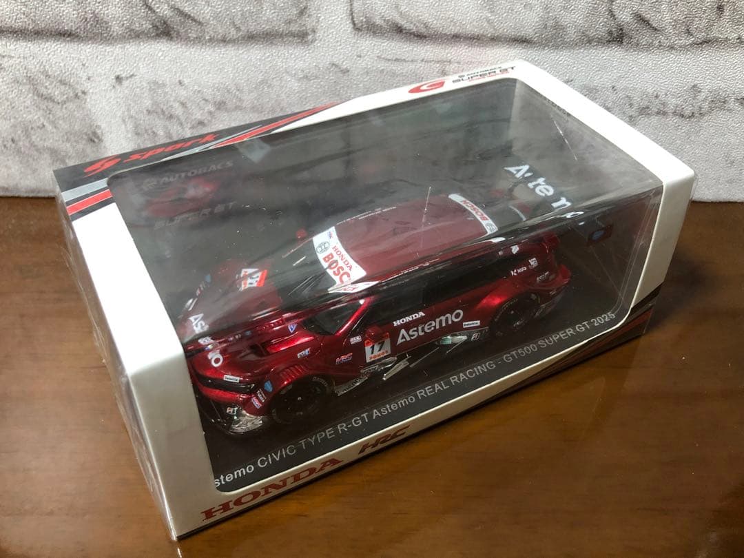 スパーク 1/43 Astemo CIVIC TYPE R-GT 2025