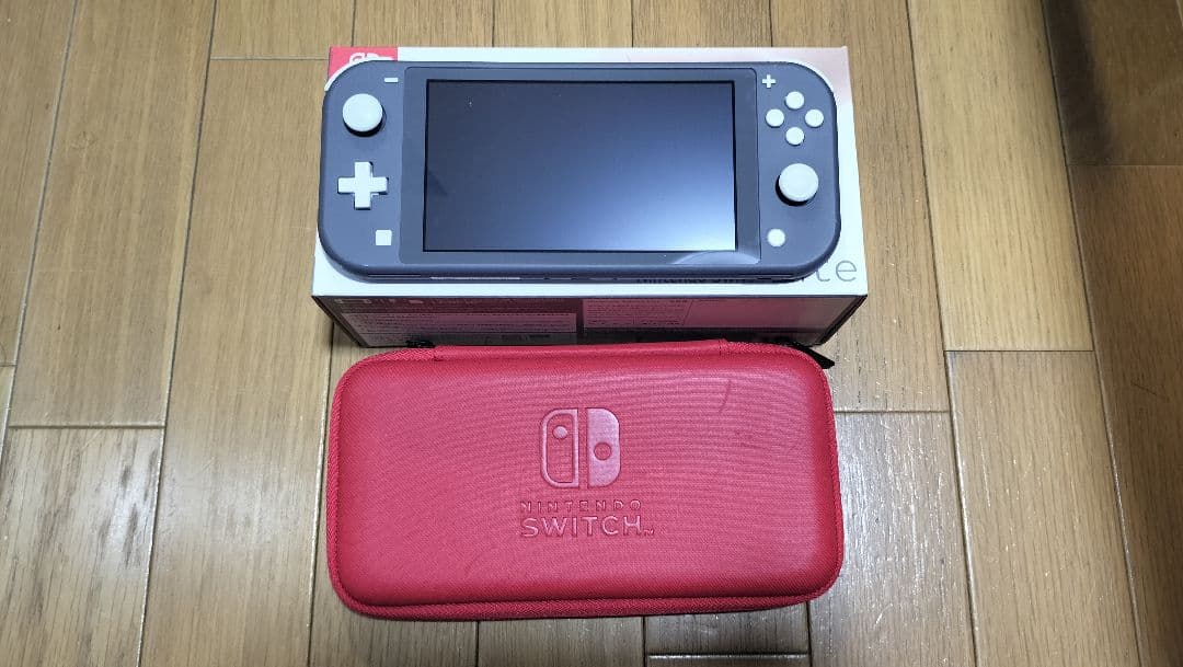 【値下げ】Nintendo Switch Lite グレー ケース付き