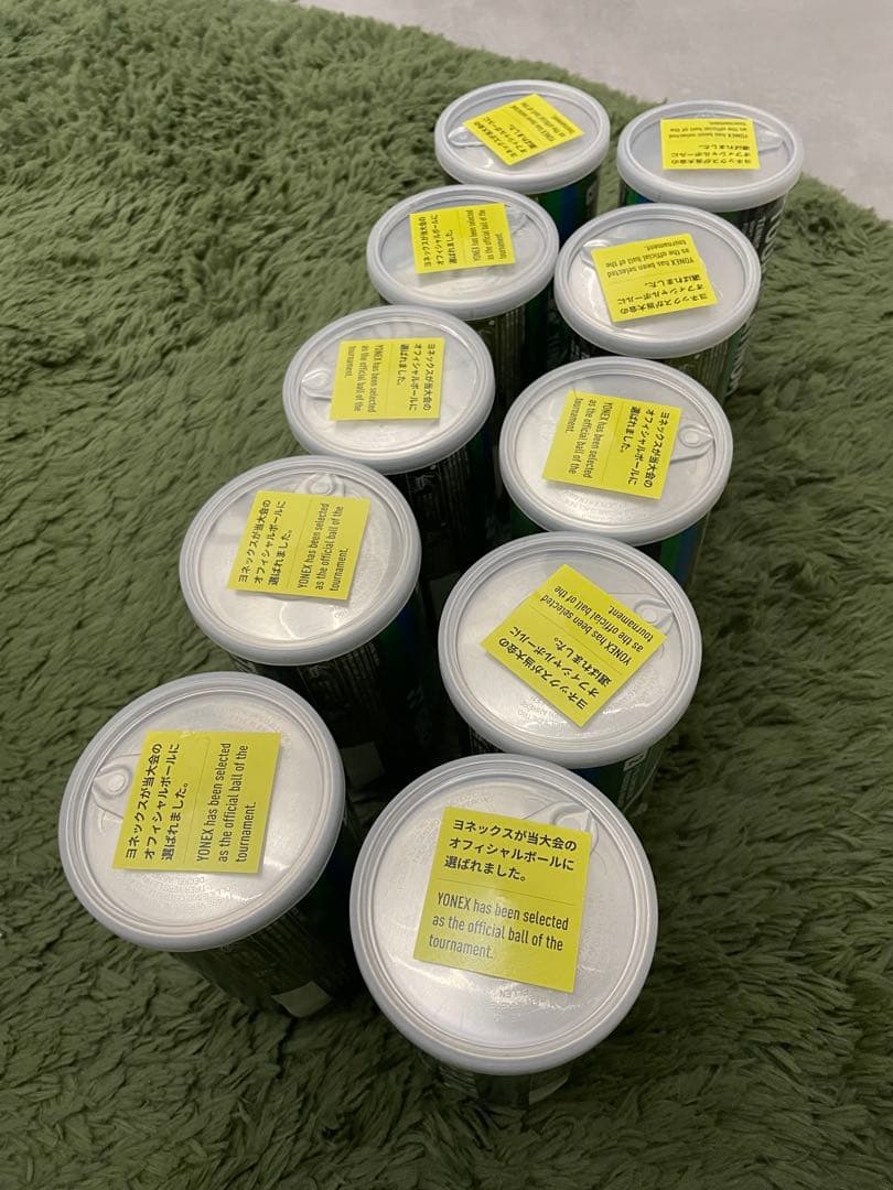 【新品未使用/限定品】YONEXテニスボール 10缶(20球)
